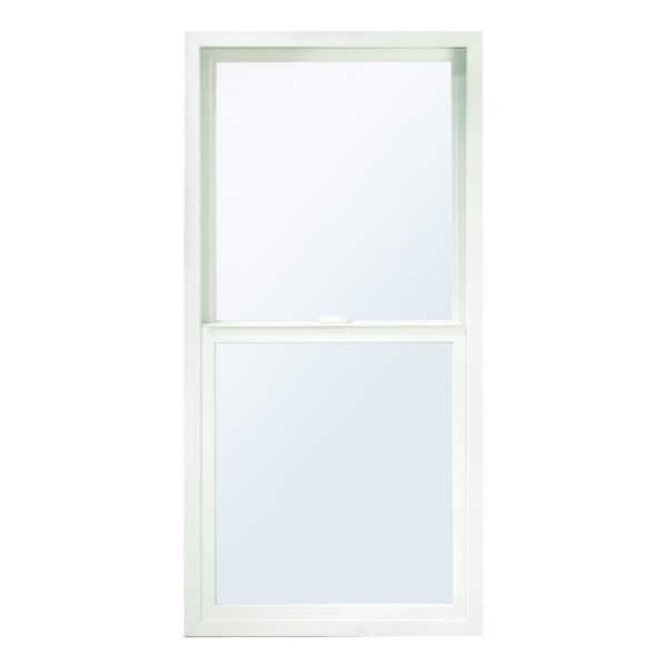 Andersen 35-1/2 in. x 51-1/2 in. 100 Series White Single-Hung Composite Window with White Int, SmartSun Glass and White Hardware
