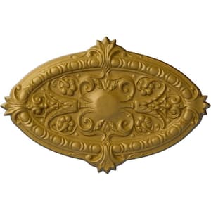 1-3/4 in. x 26-3/8 in. x 17-1/4 in. Polyurethane Marcella Ceiling , Pharaohs Gold