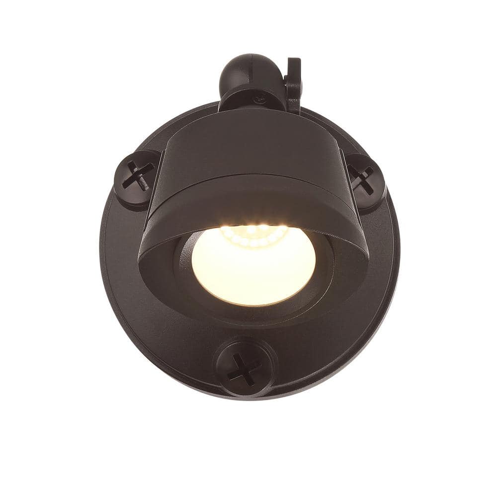 Bronze Integrated LED Single Flood Security Light