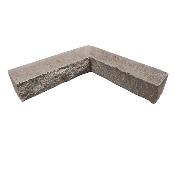 Stacked Stone Desert Sunrise 12 in. x 2 in. x 3.5 in. Faux Stone Siding Inside Corner Ledger