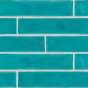 Artistic Reflections Wave 2 in. x 10 in. Glazed Ceramic Undulated Wall Tile (5.24 sq. ft./Case)