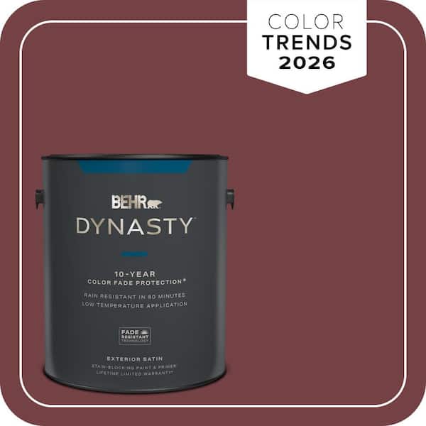 BEHR DYNASTY 1 gal. #MQ1-15 Rumors Satin Enamel Exterior Stain-Blocking Paint & Primer