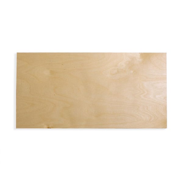 Handprint 1/4 in. x 12 in. x 24 in. Birch Markerboard