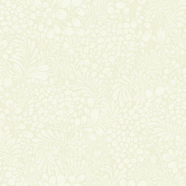 A-Street Prints Siv Light Green Botanical Wallpaper Sample