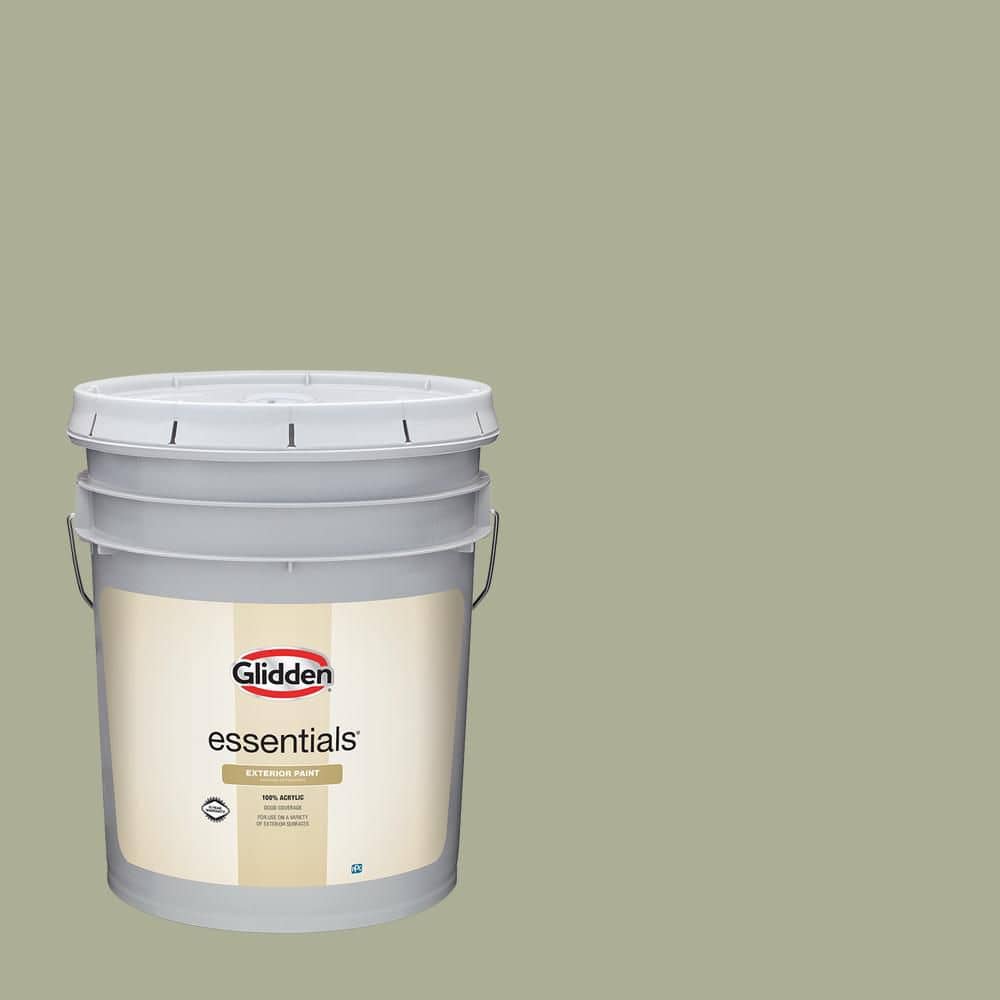 Dyreskinn ブランドジュリエシープススキン　カーキ　オリーブ Glidden Essentials 5 gal. PPG1125-4 Olive Sprig Flat/Matte
