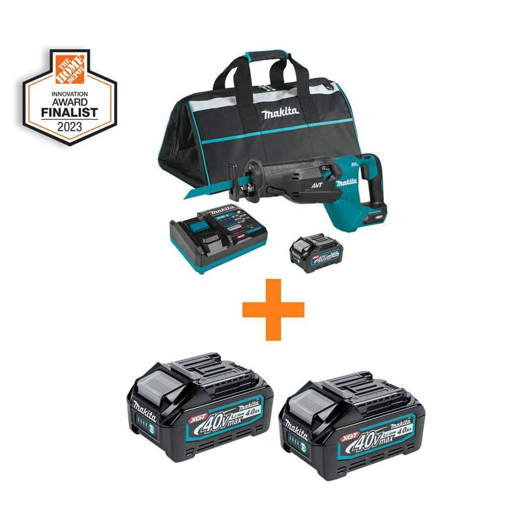 Makita 40V max XGT Brushless Cordless AVT Orbital Recipro Saw Kit