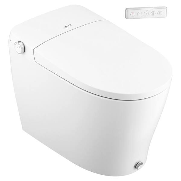 MOEN 5-Series Elongated Bidet Toilet in White