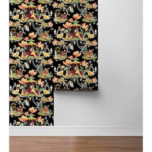 East Of The Moon Night Vinyl Peel and Stick Wallpaper Roll (Covers 30.75 sq. ft.)