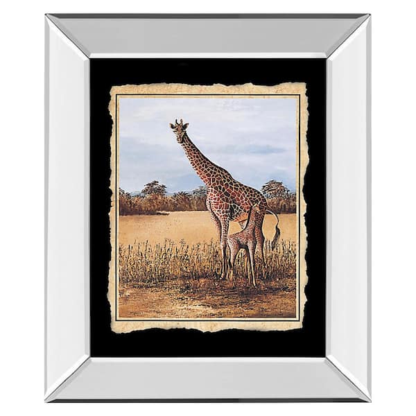 1 Piece Framed Graphic Print Animal Graphic Print 26 in. x 22 in.