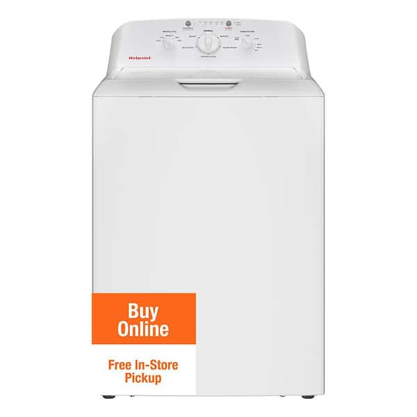 4.0 cu.ft. Top Load Washer in White with Cold Plus and Water Level Control