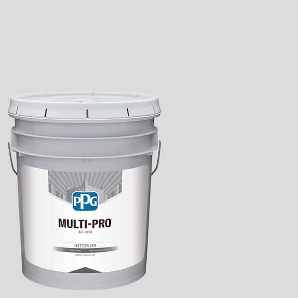 5 gal. PPG1001-3 Thin Ice Semi-Gloss Interior Paint