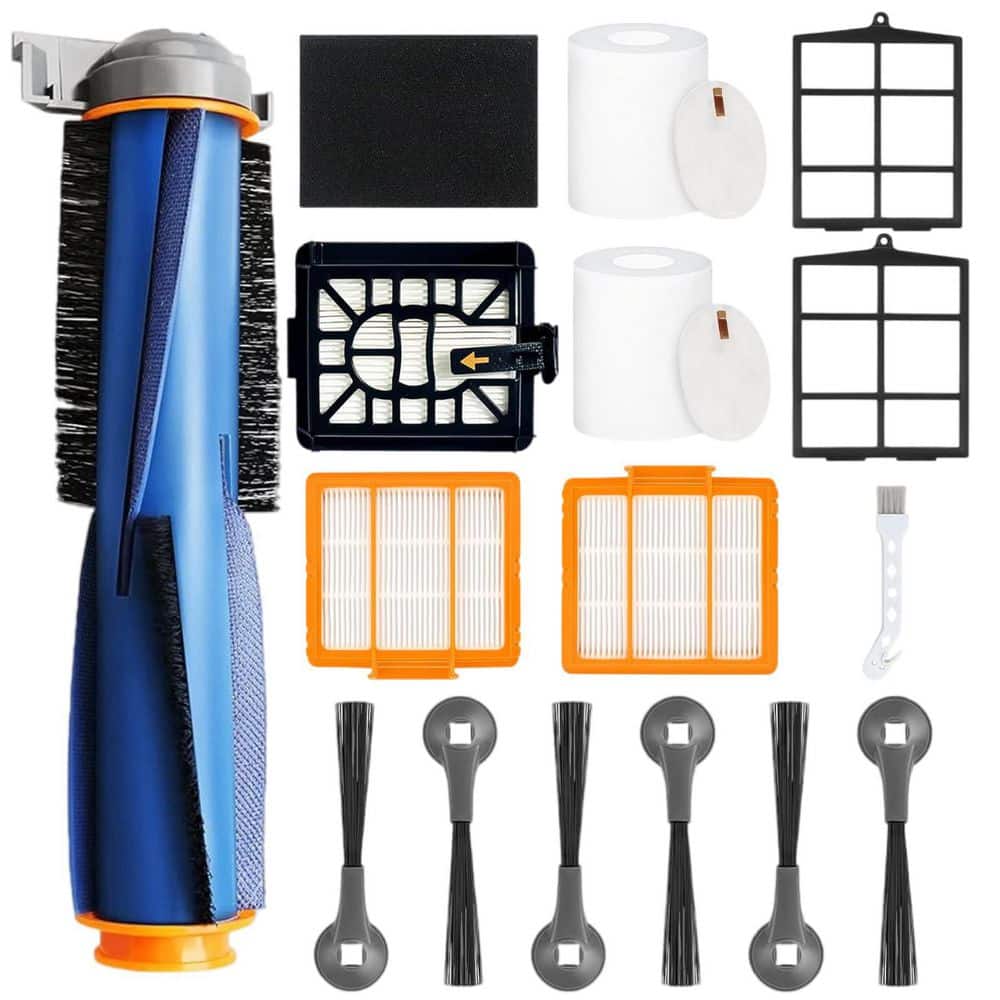 Robot Vacuum Cleaner Main Brush Motor Pre-Filters Foam Filters Side Brushes for Sh*rk AV2501S AV2511AE AV2501AE, 1 Pack price history on PriceWatchPro