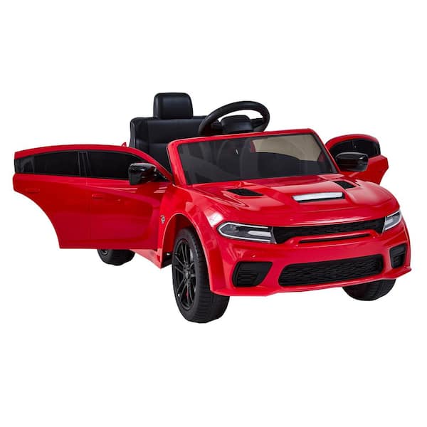 Kahomvis 8.8 In. Children Ride- On Car With 4 Wheel Suspension, 3 Speed 