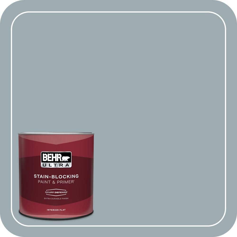 1 qt. #ECC-30-1 Pelican Bay Extra Durable Flat Interior Paint & Primer price history on PriceWatchPro