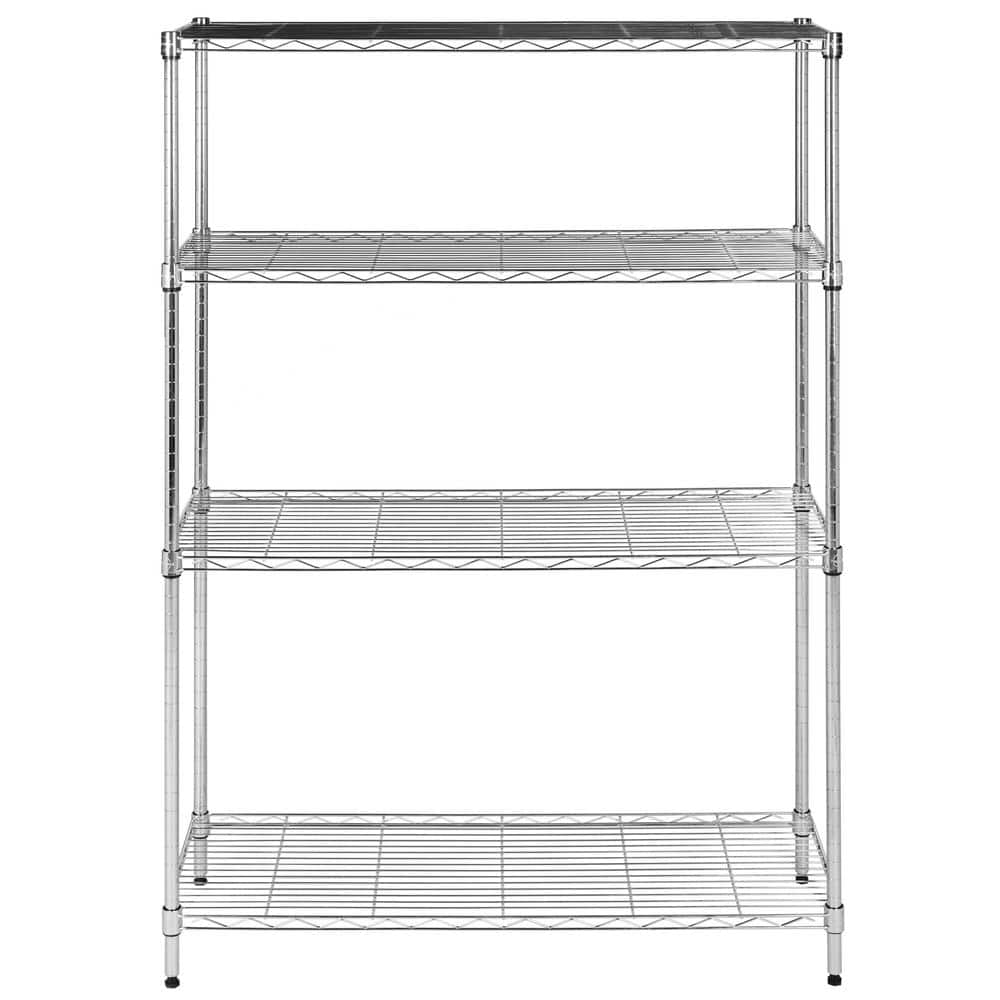 Reviews for SAFAVIEH Bravo 53 in. 4-Tier Chrome Wire Rack | Pg 1 - The ...