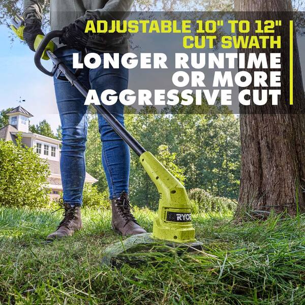 RYOBI 40V 12 in. Cordless Battery String Trimmer (Tool Only) RY402013BTL -  The Home Depot