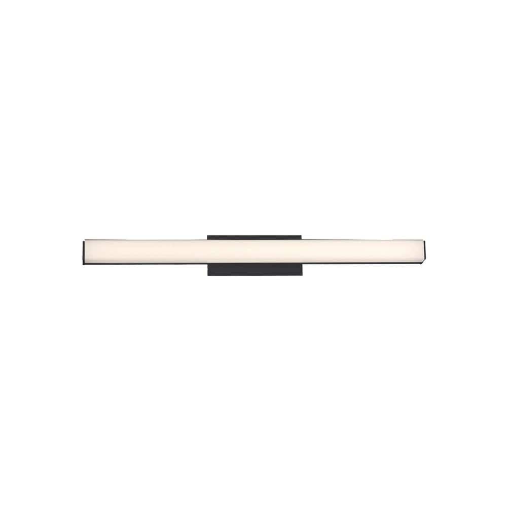 Brink 24 in. Black LED Vanity Light Bar and Wall Sconce, 3000K price history on PriceWatchPro