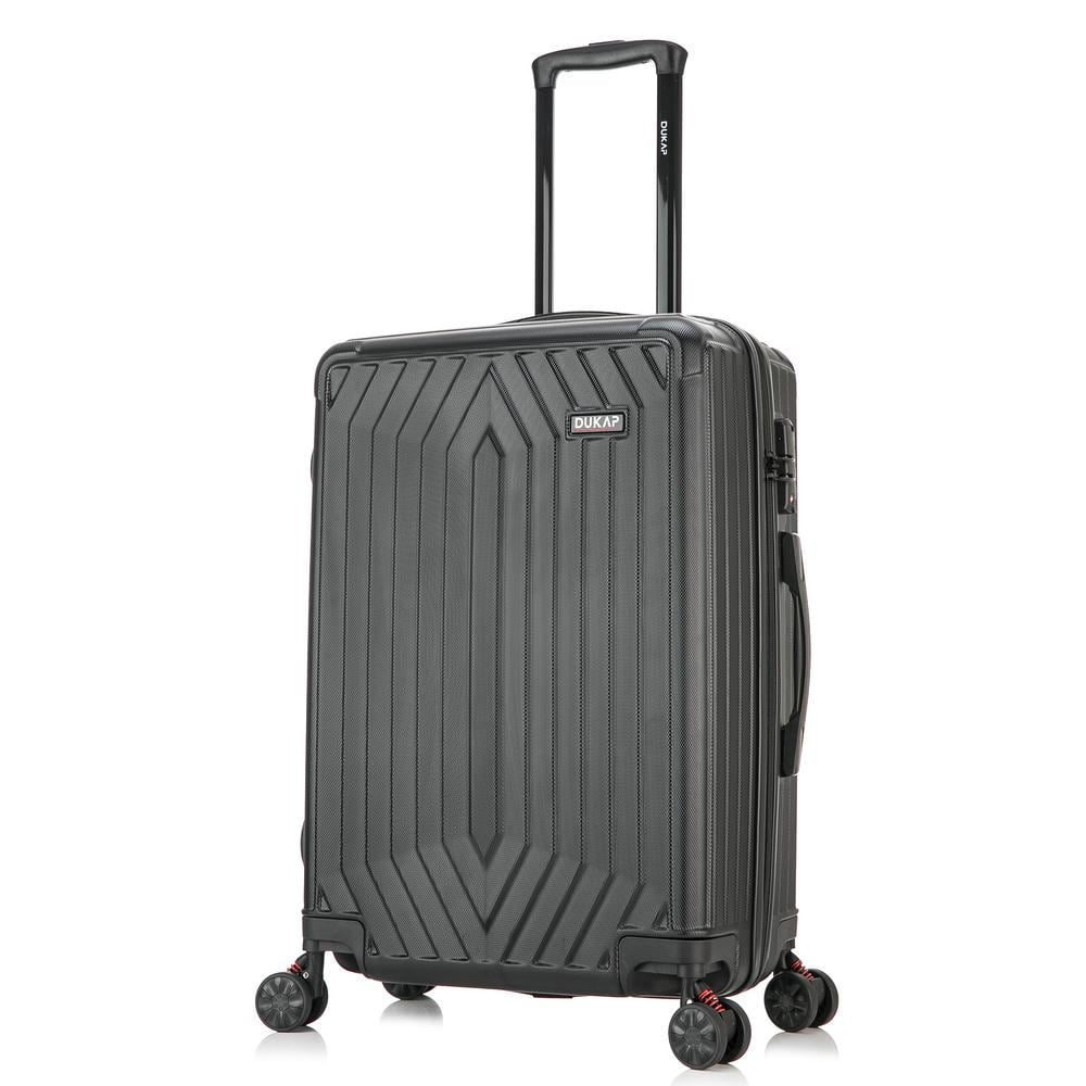 Stratos Lightweight Hardside Spinner 24 in. Black