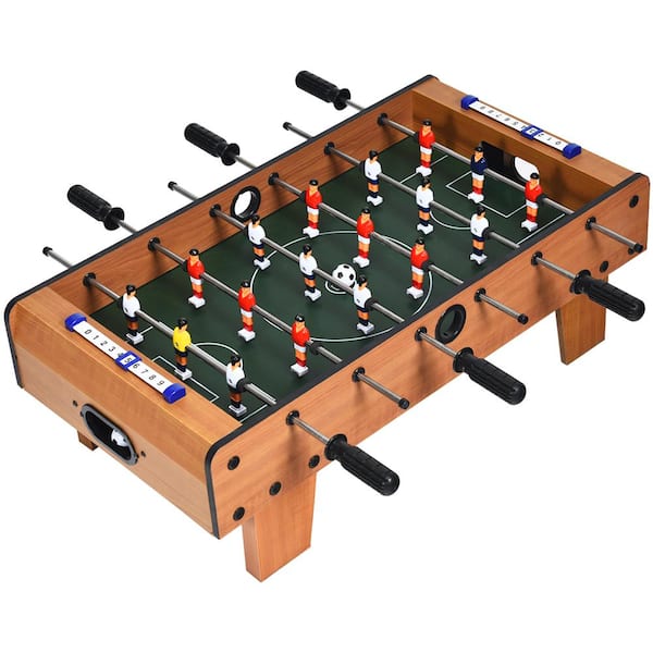 27 in. Foosball Table Mini Tabletop Soccer Game Christmas Gift Football Sports