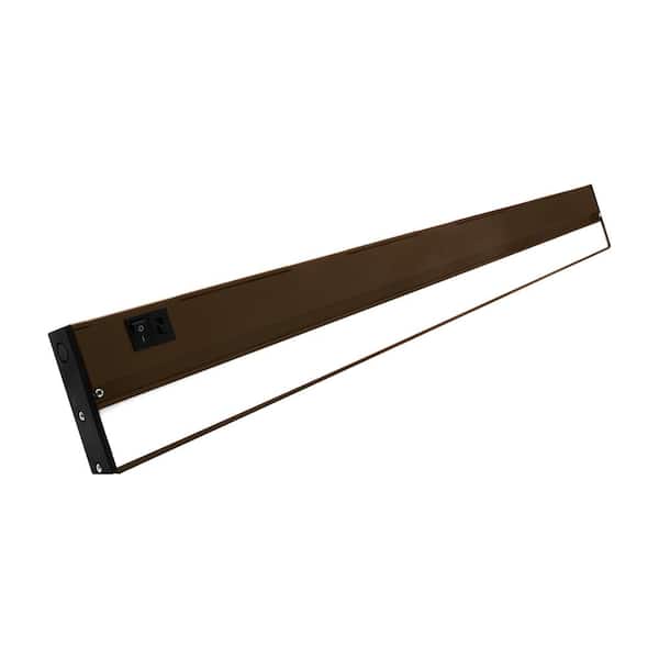 NICOR NUC-5 Series 30 in. Oil Rubbed Bronze Selectable LED Under Cabinet Light