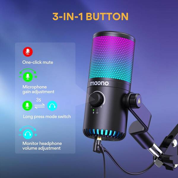 350W Bluetooth Speaker With RGB Lights & Wireless Mic - Portable Party Speaker With 10M Range & TWS