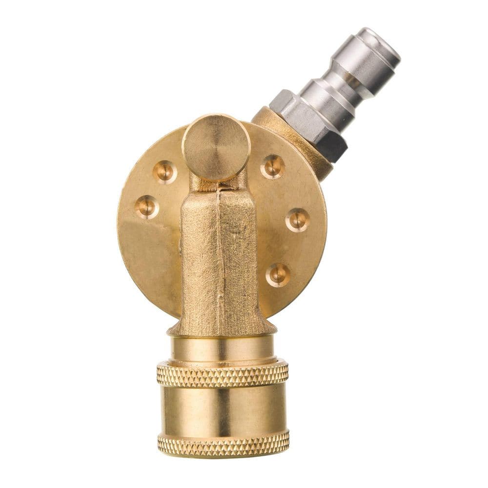 1/4 in Quick Connect Pressure Washer Pivoting Coupler Gutter Cleaner Attachment, 240 Degree with 7 Angles, 4500PSI price history on PriceWatchPro