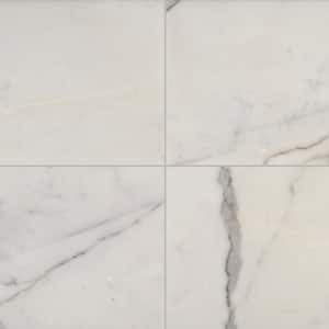 Calacatta Gold 12 in. x 12 in. Polished Marble Floor and Wall Tile (10 sq. ft./Case)