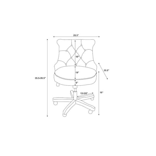 Linon Home Decor Office Chair Assembly Homemy