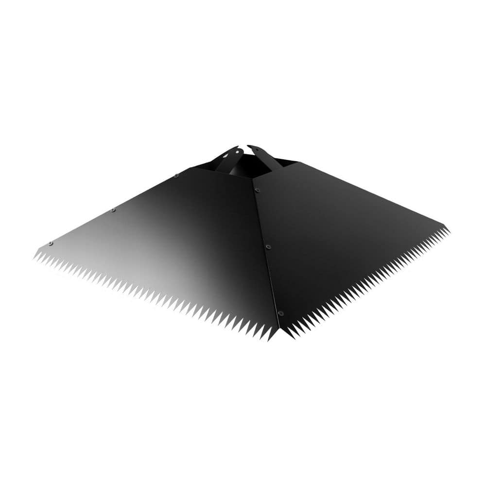 "17"" Metal Non-Electric Squirrel Baffle for 4x4 Post, Squirrel Guard for Bird Feeder Poles, Wooden Pole Mount" price history on PriceWatchPro