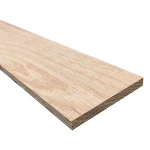 1/4 in. x 3 in. x 3 ft. Hobby Board Kiln Dried S4S Oak Board (40-Piece)