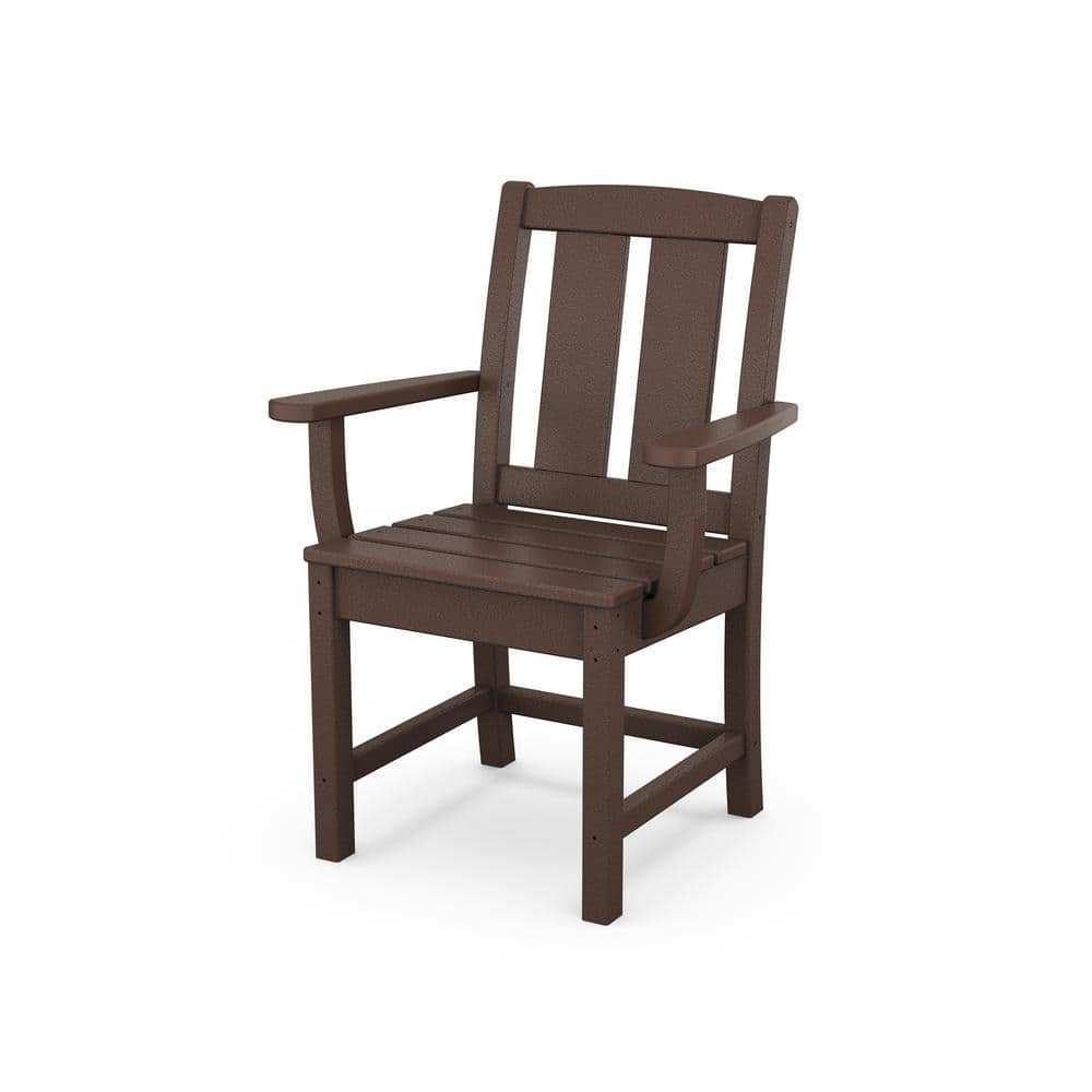 Mission Dining Arm Chair in Mahogany -  POLYWOOD, TLD240MA