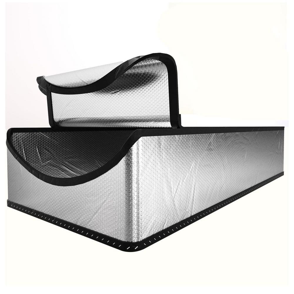 Attic Door Insulation Cover R-Value 15.5 Thicken Aluminum Foil Stairway Zipper Insulator Fireproof 1 Pack price history on PriceWatchPro