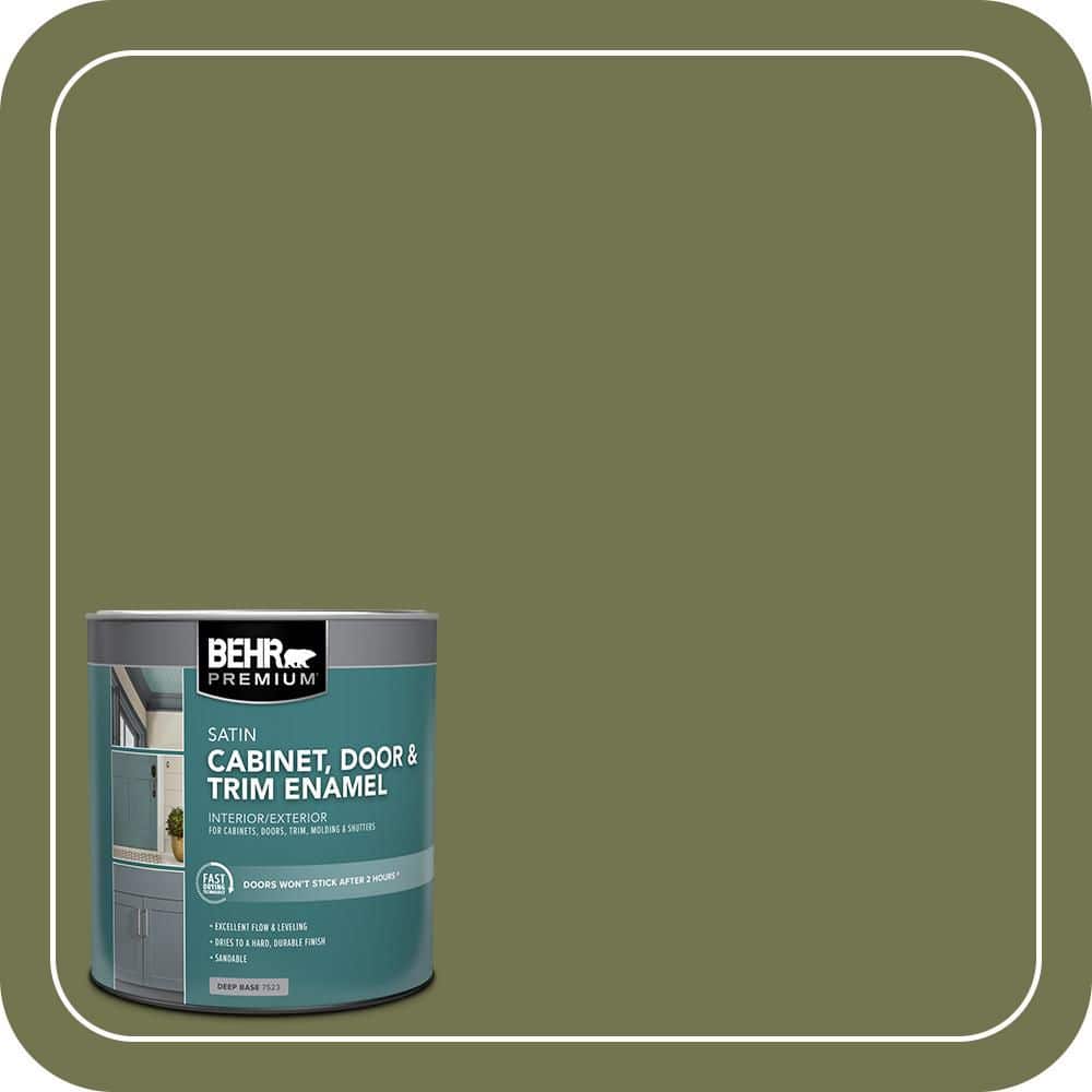 BEHR PREMIUM 1 qt. #S360-6 Secret Meadow Satin Enamel Interior