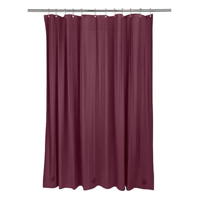 In Burdy Heavy Weight Shower Liner, Weighted Shower Curtain