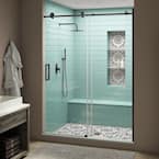 Aston Coraline XL 44 - 48 in. x 80 in. Frameless Sliding Shower Door ...