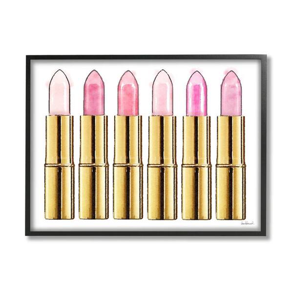The Stupell Home Decor Collection Pink Gold Lipstick Glam Fashion Watercolor By Amanda Greenwood Framed Abstract Wall Art Print 16 In X 20 Aa 534 Fr 16x20 Depot - Lipstick Home Decor The Stupell Home Decor Collection Pink Gold Lipstick Glam Fashion Watercolor By Amanda Greenwood Framed Abstract Wall Art Print 16 In X 20 Aa 534 Fr 16x20 Depot - Lipstick Home Decor