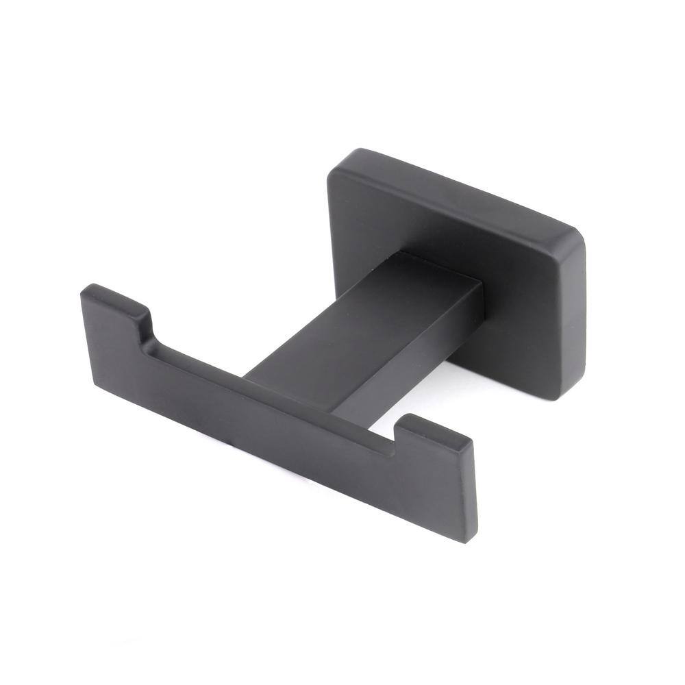 Chicago Black Metal 5-Piece Bathroom Hardware Set