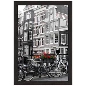 Furniture Espresso Narrow Picture Frame Opening Size 24 x 36 in.