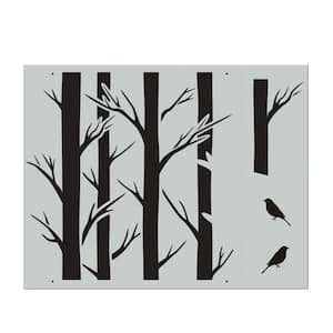 Tree Large Repeat Pattern Stencil