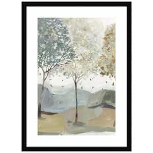 "Breezy Landscape Trees III "by Allison Pearce 1-Piece Wood Framed Giclee Nature Art Print 25 in. x 19 in.