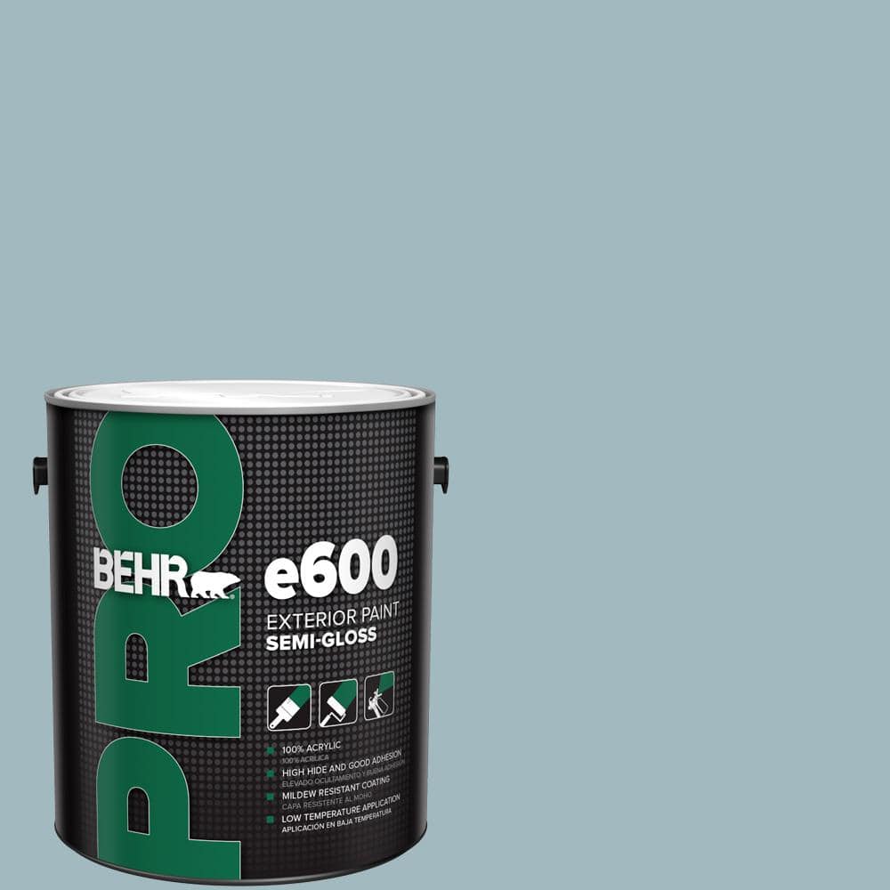 1 gal. #BIC-23 Hopeful Blue Semi-Gloss Exterior Paint price history on PriceWatchPro