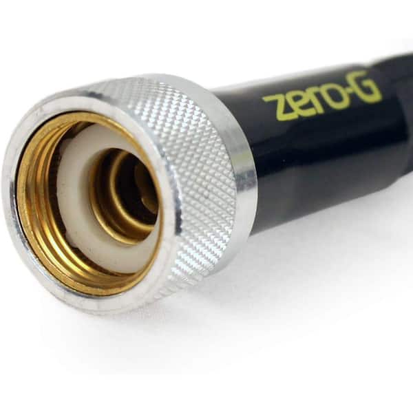 ZERO-G 5/8 in. x 100 ft. Black Garden Hose 7539711 - The