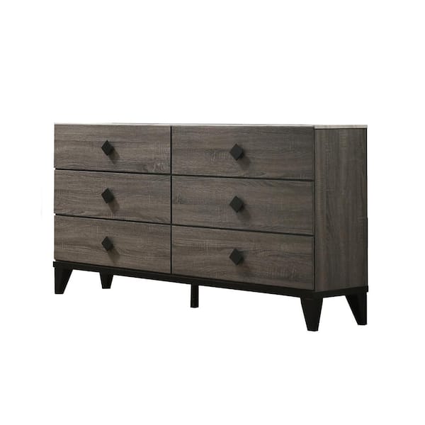 Best Quality Furniture Donna 3-Piece Dark Walnut Full Panel Bedroom Set  DON-F3 - The Home Depot