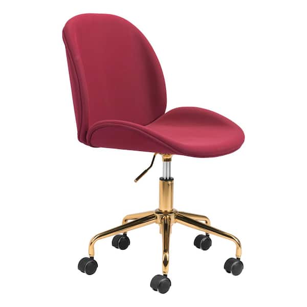 ZUO Miles Red Office Chair