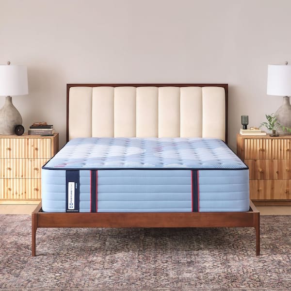 Posturepedic Pro Fuller 14 in. King Soft Innerspring Tight Top Mattress Set with 9 in. Foundation