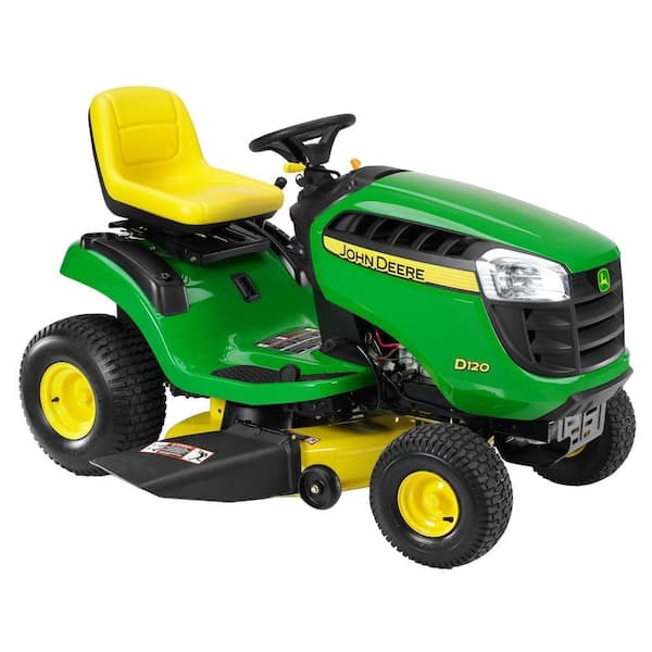 John Deere D120 42 in. 21-HP Hydrostatic Front-Engine Riding Mower-DISCONTINUED