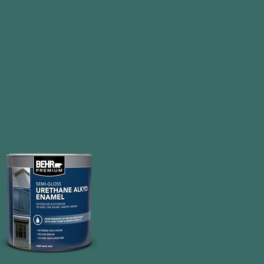 1 qt. #M450-7 Beta Fish Semi-Gloss Enamel Urethane Alkyd Interior/Exterior Paint price history on PriceWatchPro