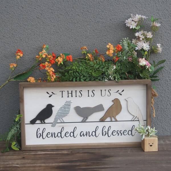  Live Life in Full Bloom Wood Signs Inspired Words Letters  Wooden Wall Sign Decorative Home Wall Art Retro Wood Decorations Sign for  Living Room Farmhouse Bedroom Housewarming Gift 12x12in : Home