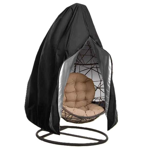 800d Egg Chair Cover With Zipper 2 Pack Outdoor Wicker Egg Chair Cover Heavy Outdoor Egg Chair Hanging Chair Cover | United Kingdom