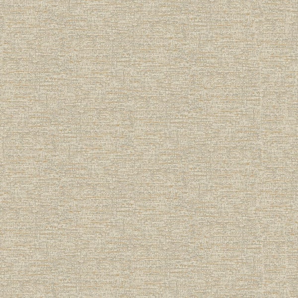 Unbranded Metallic Fx Light Beige Layered Texture Non-Woven Paper Wallpaper Sample